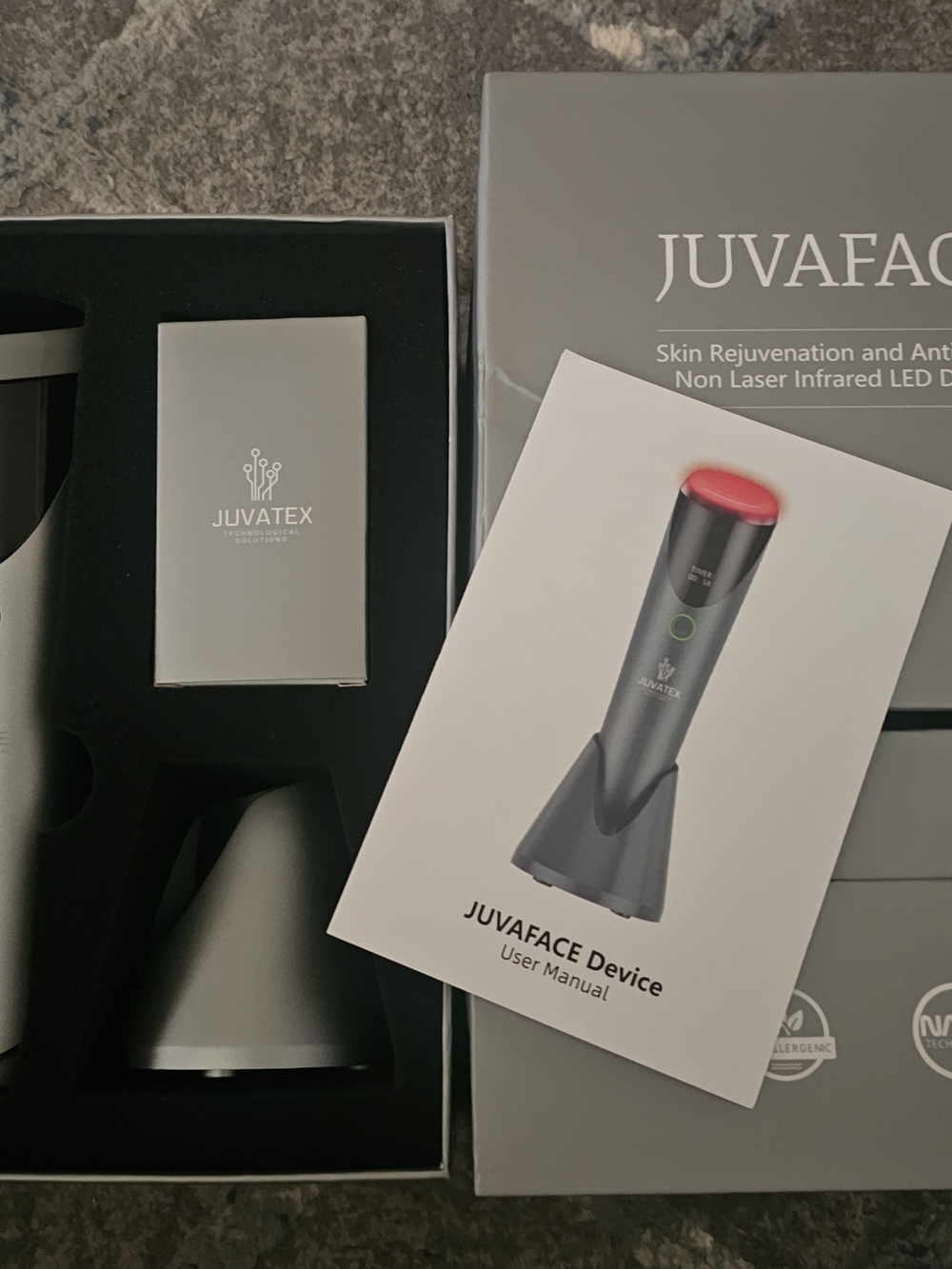 JUVAFACE Skin Rejuvenation And Anti-Aging Non Laser Infrared LED Device